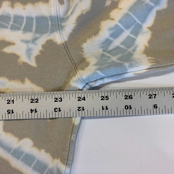 Young Fabulous & Broke Women's Cotton Stripe Tie Dye Long Sleeve Hoodie Size S - Picture 10 of 11